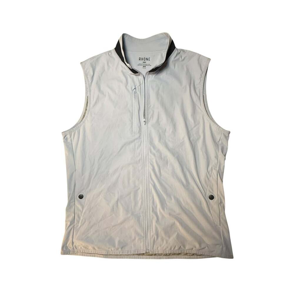 Rhone Top Flight Water Resistant Vest Sleet Gray Size M